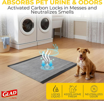 SKAFFLES FFP8654ST  100 Count Pets Activated Carbon Training Pads