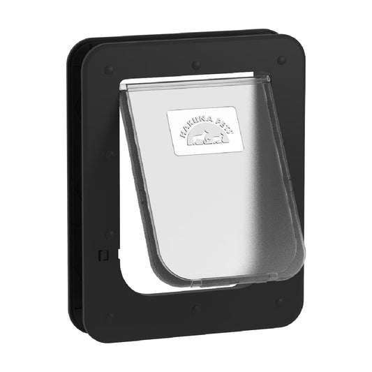 Super Tough Small Pet Door Screens, Doors up to 2.17" Thick, for Pets up to 20 Lb, Black