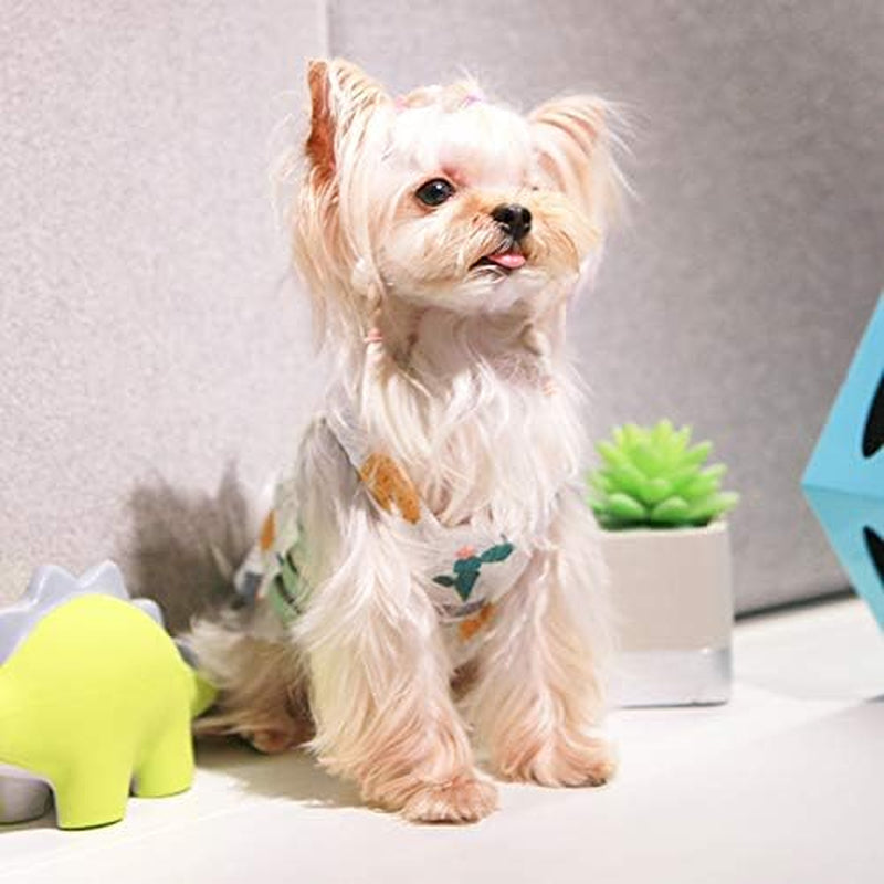 Pets Clothes, Cute Shirts for Dogs and Cats, Breathable Sunscreen Vest for Canines, Tshirt Apparel for Small and Medium Pets