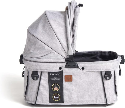 Sway - Small & Medium Dog & Cat Carrier, Booster Seat & Car Bed - Gray Husky