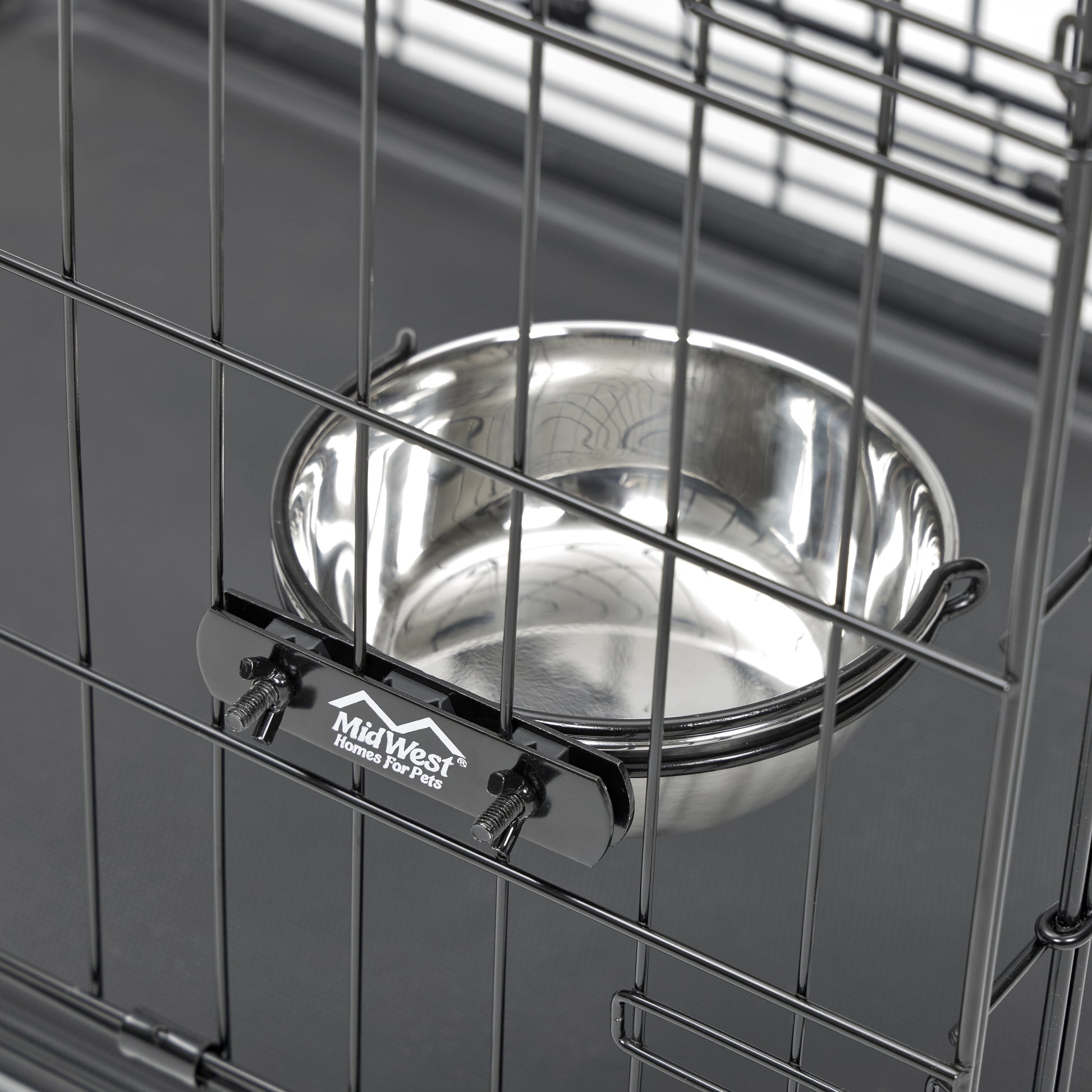 Dog Crate Starter Kit with Bed, Cover & Bowls