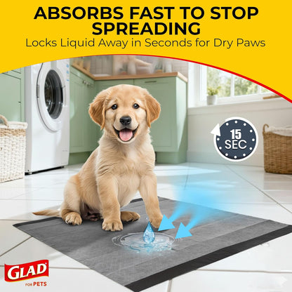 SKAFFLES FFP8654ST  100 Count Pets Activated Carbon Training Pads