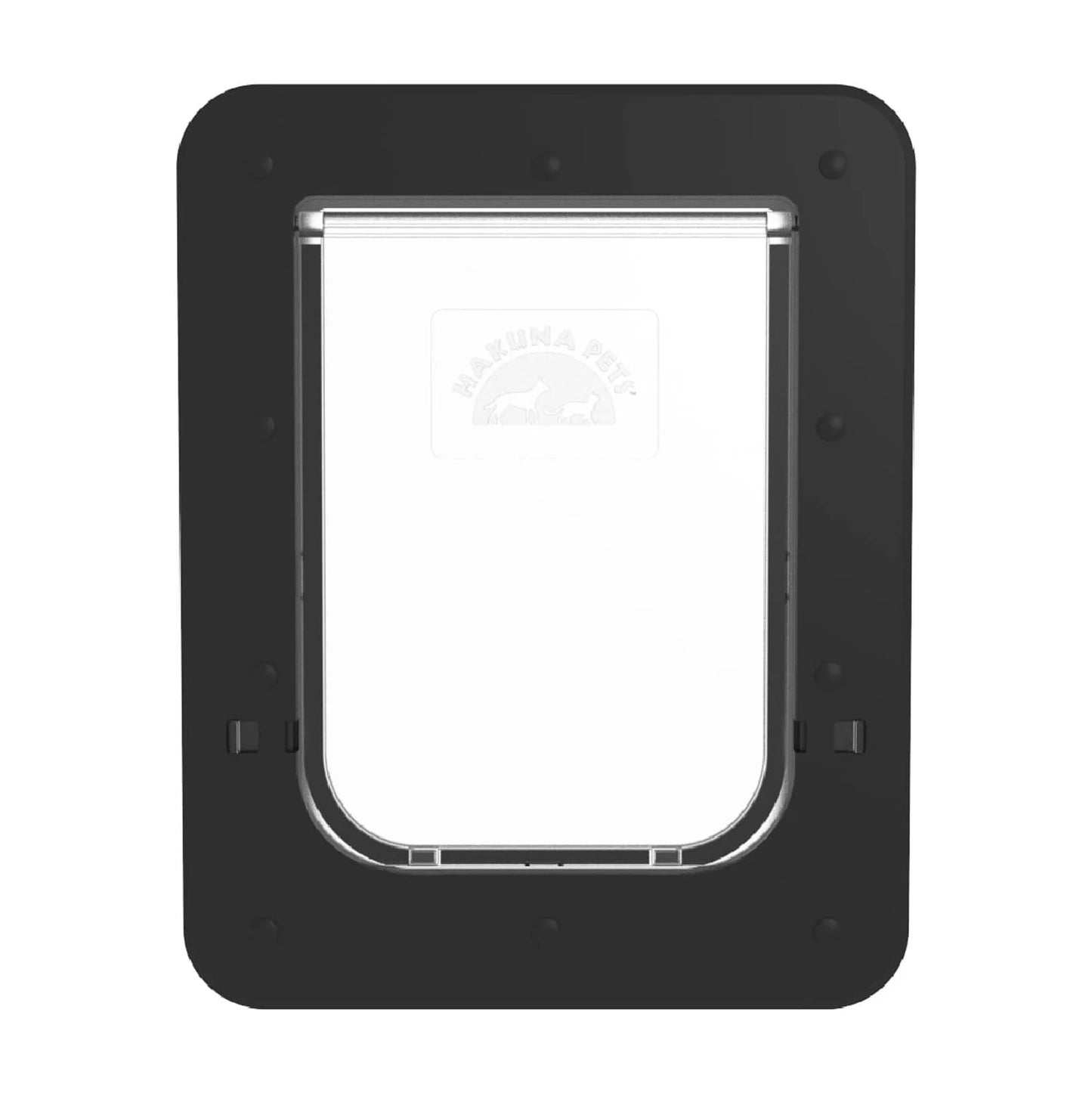 Super Tough Small Pet Door Screens, Doors up to 2.17" Thick, for Pets up to 20 Lb, Black