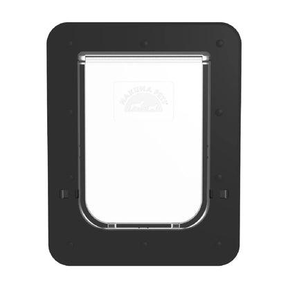 Super Tough Small Pet Door Screens, Doors up to 2.17" Thick, for Pets up to 20 Lb, Black