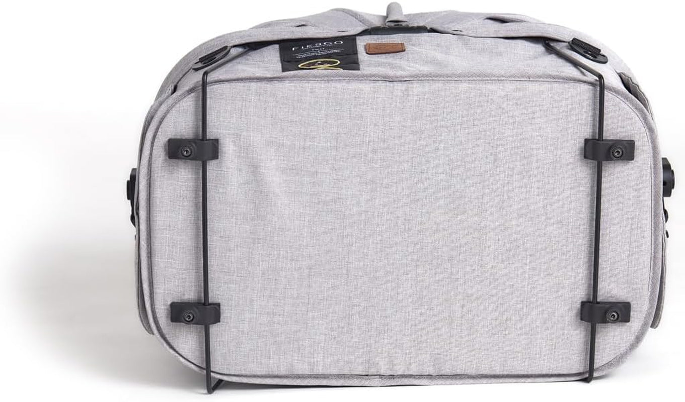 Sway - Small & Medium Dog & Cat Carrier, Booster Seat & Car Bed - Gray Husky